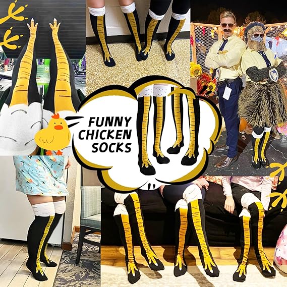 Funny Chicken Feet Socks